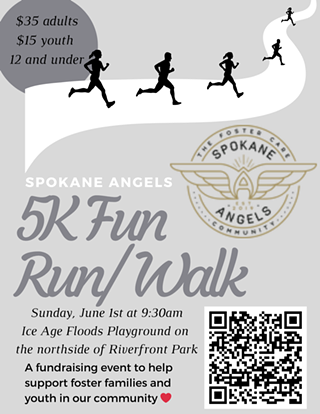 Image: Spokane Angels 5k Fun Run