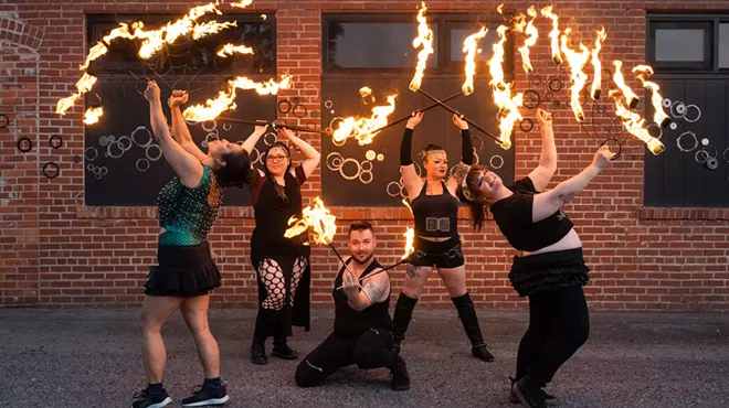 Image: Spokane-based fire-spinning troupe Burn Works fosters community with flames