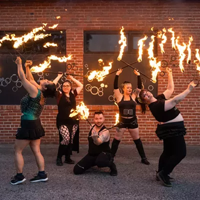 Image: Spokane-based fire-spinning troupe Burn Works fosters community with flames