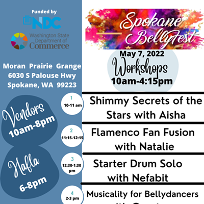 Image: Spokane BellyFest, a day of workshops, vendors and dance!