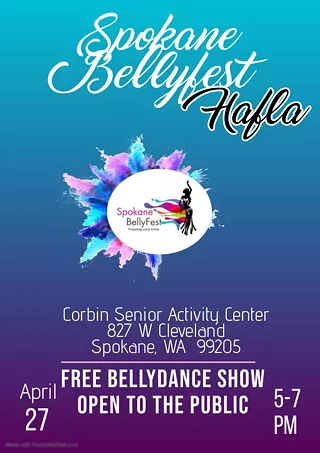Image: Spokane BellyFest Hafla BellyDance Show
