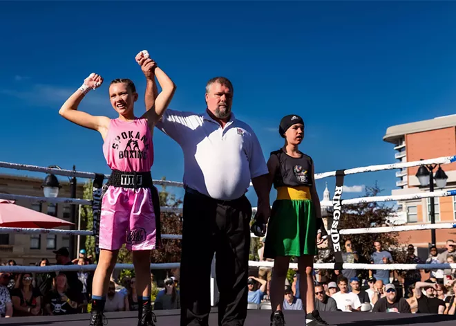 Spokane Boxing's fourth annual event at Brick West offers entertainment, inspiration and local brews