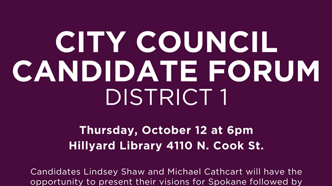 Spokane City Council District 1 Candidate Forum