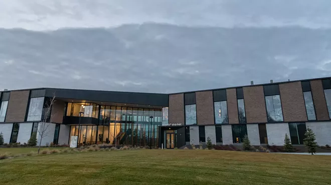 Image: Spokane Falls Community College's new art building sƛ̓x̣etkʷ provides a major facilities upgrade for fine arts and photography students