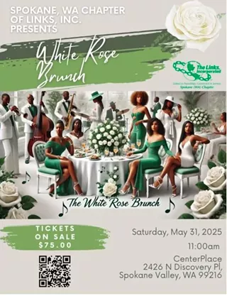 Image: Spokane Links White Rose Brunch