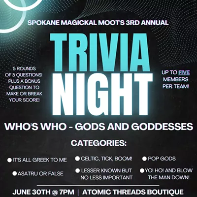 Image: Spokane Magickal Moot Trivia Night