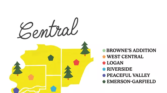 Image: Spokane Neighborhoods: Central