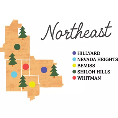 Image: Spokane Neighborhoods: Northeast