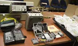 Spokane Police put the "dope on the table"