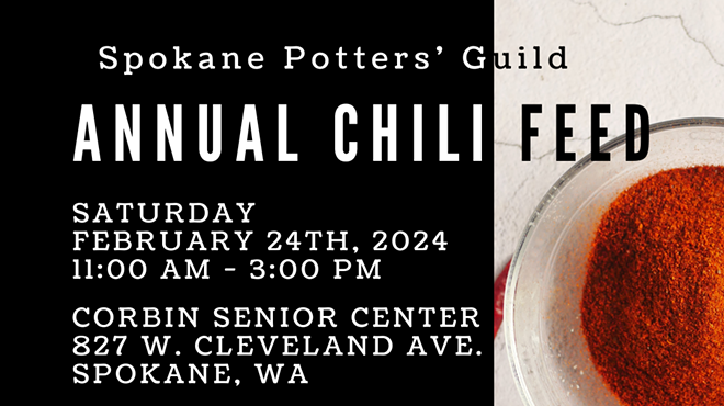 Image: Spokane Potters' Guild Annual Chili Feed