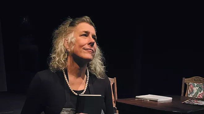 Image: Spokane trans actress Maeve Griffith tackles 30 roles in Stage Left's latest one-person show, I Am My Own Wife
