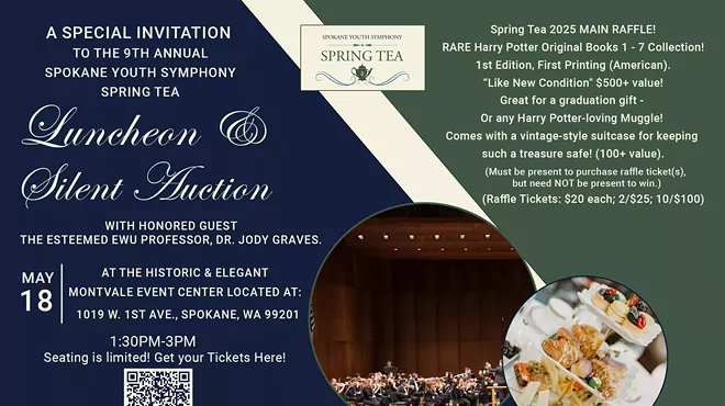 Image: Spokane Youth Symphony Spring Tea Luncheon & Silent Auction