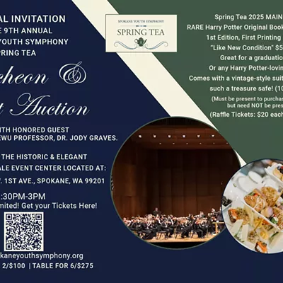 Image: Spokane Youth Symphony Spring Tea Luncheon & Silent Auction