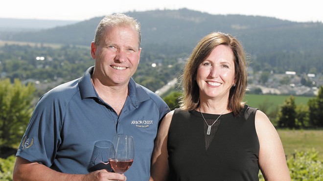 Spokane's Arbor Crest winery pairs a dramatic venue with food-friendly wines