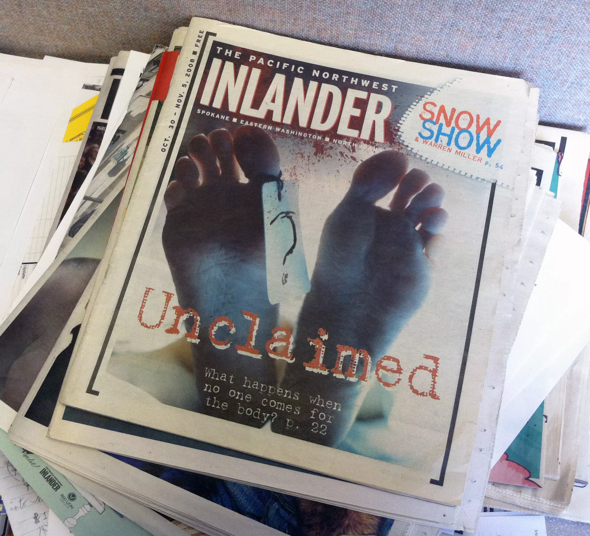 Spokane's John Does in newsprint and poetry