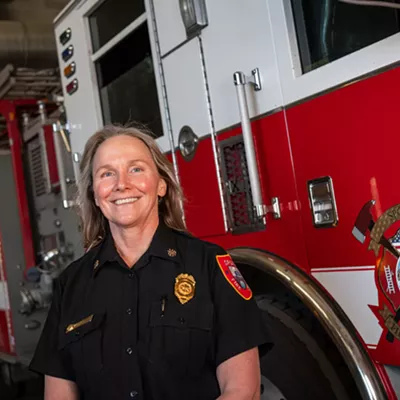 Image: Q&A: Spokane's new Fire Chief Julie O'Berg talks wildfire season, the overdose crisis and how looming budget problems could affect the department