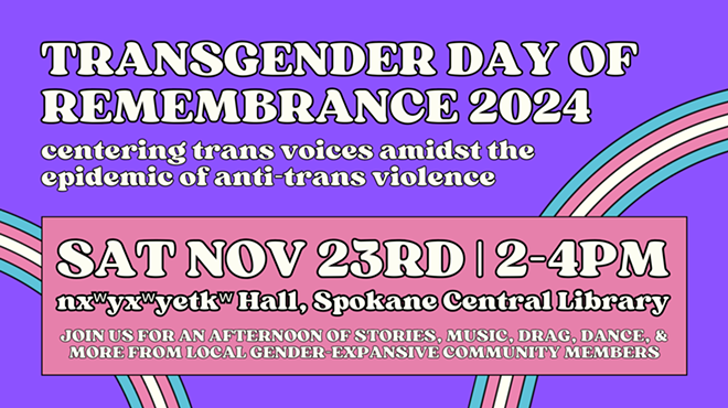 Image: Spokane's Trangender Day of Remembrance