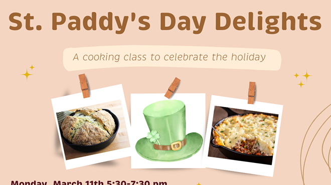 Image: St. Paddy's Day Delights Cooking Class