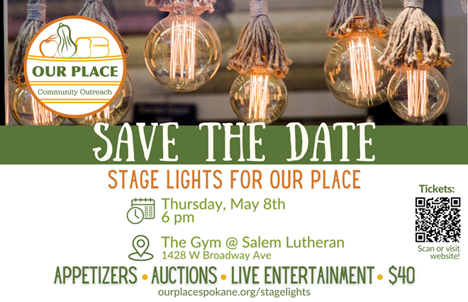Save the Date for Stage Lights for Our Place!