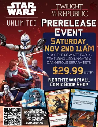 Image: Star Wars Unlimited Twilight of the Republic Prerelease