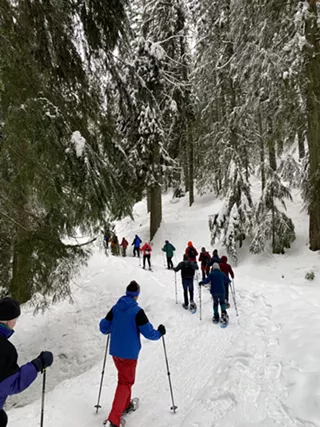 Image: Starlight Snowshoe Mount Spokane