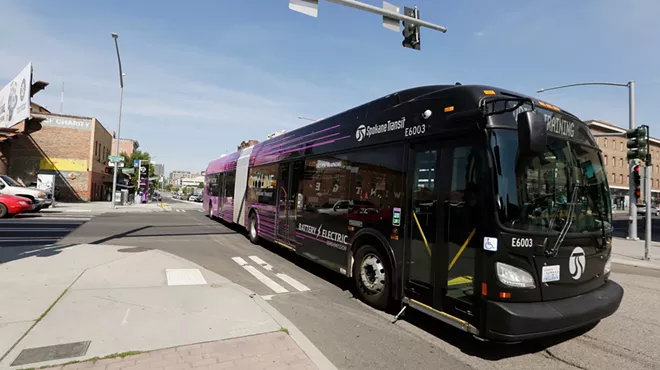 Image: STA's new transit line begins operating this weekend, the Inland Northwest's first bus rapid transit system