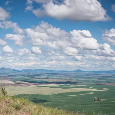 Image: Landscape - Panoramic view of surrounding farmland