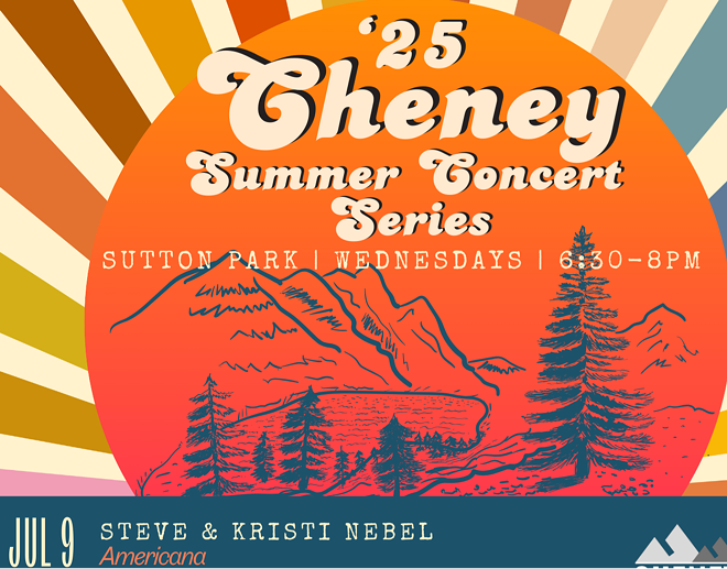 Steve and Kristi Nebel @ Cheney Summer Concert Series