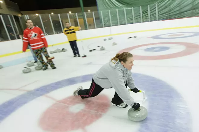 PHOTOS: Curling Clinic