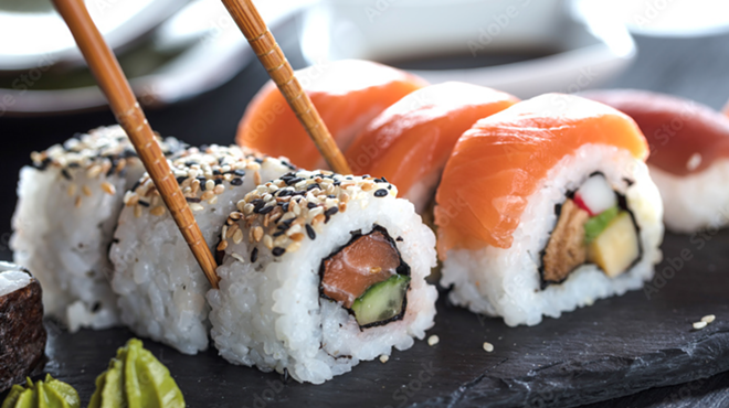 Image: Sushi: Nigiri, Tamaki, Traditional Rolls