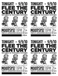 Sweet shows tonight: Japandroids! Flee the Century! Mankind is Obsolete!