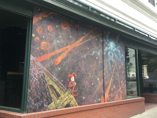 Temporary murals replace shattered windows across Spokane in the wake of the city's Black Lives Matter protests