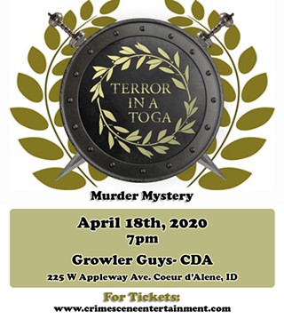 Image: Terror in a Toga: Murder Mystery