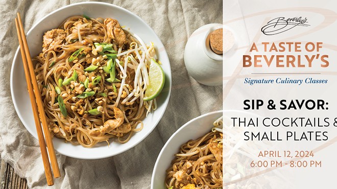 Thai Cocktails & Small Plates Culinary Class
