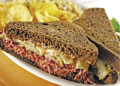 Traditional Reuben available during The Great Dine Out