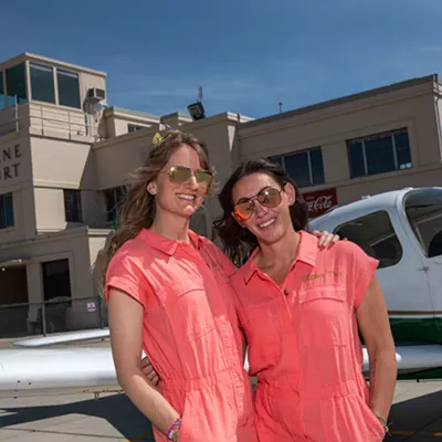 Image: The Felts Field Sky Queens are racing across the country to raise awareness for female aviators everywhere