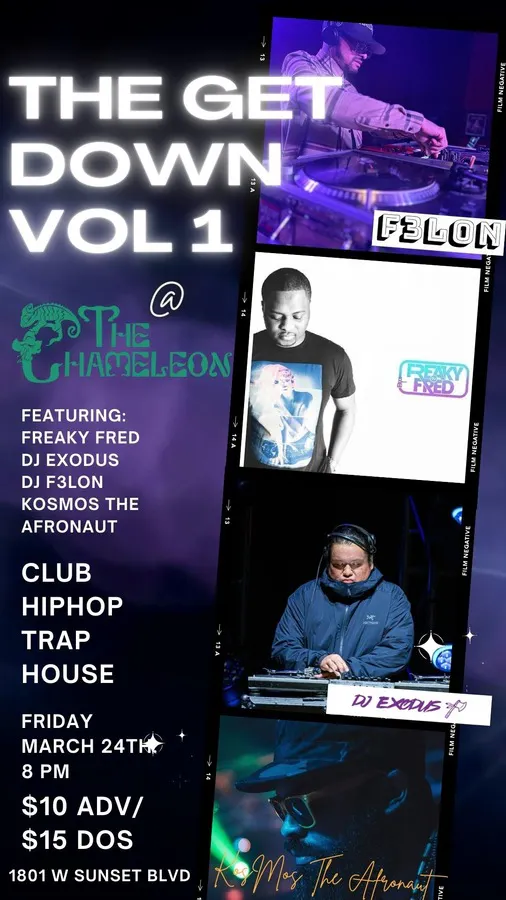 Image: The Get Down Vol. 1: Freaky Fred, DJ Felon, DJ Exodus, Kosmos The Afronaut