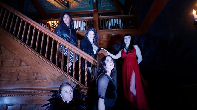 Image: The Glover Mansion hosts Kindling Dance's haunted-house performance inspired by its storied history