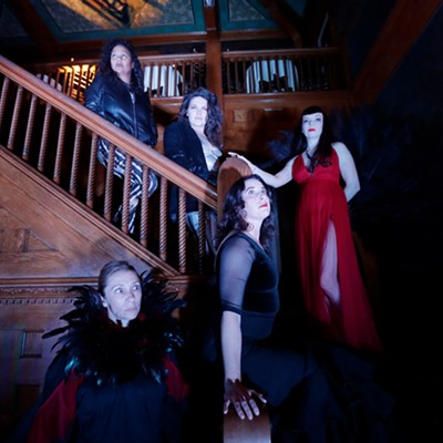 Image: The Glover Mansion hosts Kindling Dance's haunted-house performance inspired by its storied history