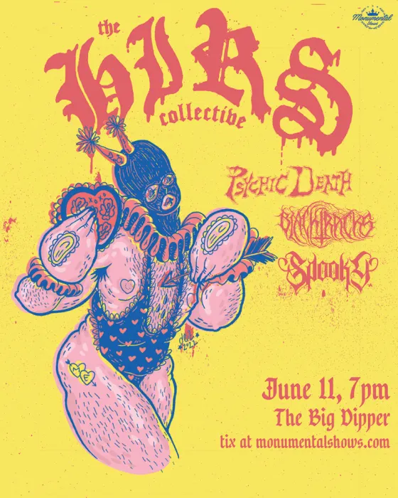Image: The HIRS Collective, Psychic Death, Blacktracks, Spooky