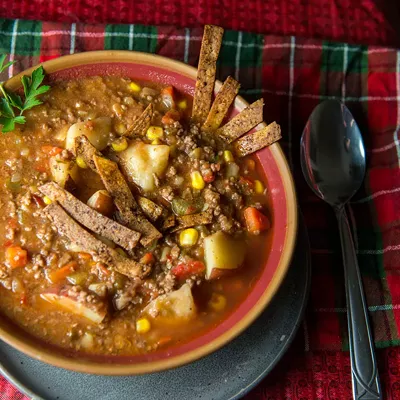 Image: The next council candidate recipe: Cowboy Soup, by Jonathan Bingle's grandma