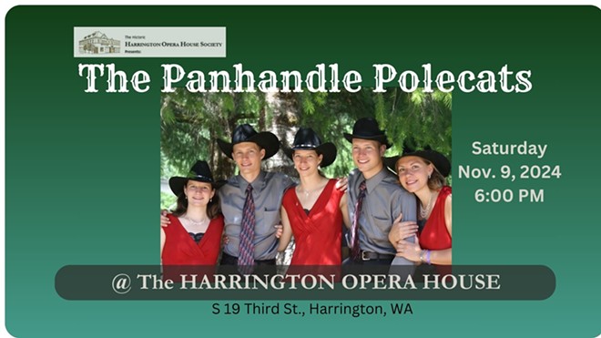 The Panhandle Polecats at the Historic Harrington Opera House