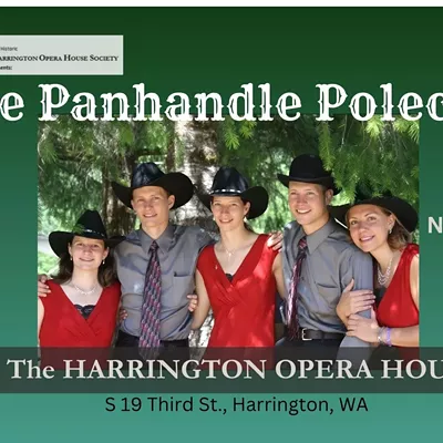Image: The Panhandle Polecats at the Historic Harrington Opera House
