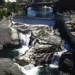 The Spokane River falls through the eyes of Instagram