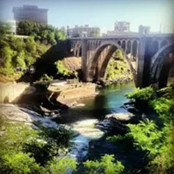 The Spokane River falls through the eyes of Instagram