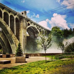 The Spokane River falls through the eyes of Instagram