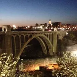 The Spokane River falls through the eyes of Instagram