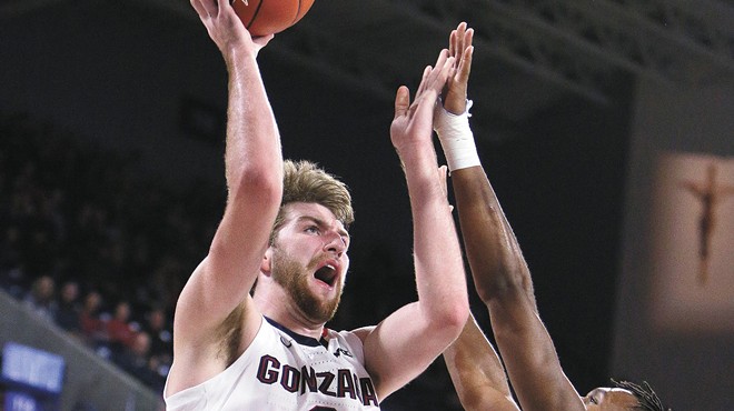 The Zags' Drew Timme keeps the game fun while dominating opposing big men