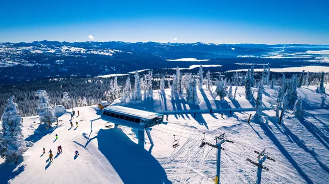 Image: There's plenty of time — and snow — to plan a road trip to destinations beyond our local five resorts. Here are three great choices in Idaho