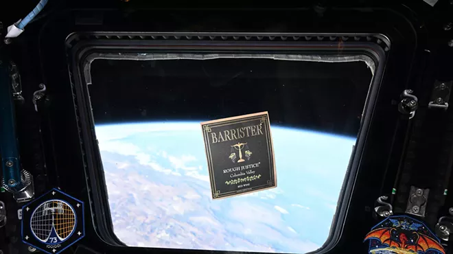 Image: To-Go Box: Barrister Winery label in space, McRuins returns, local food fosters community
